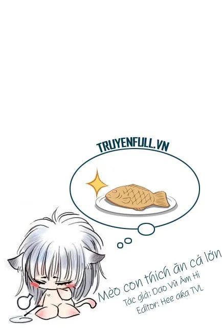Mèo Con Thích Ăn Cá Lớn